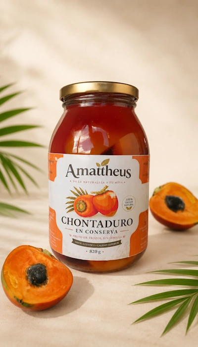Chontaduro in preserves