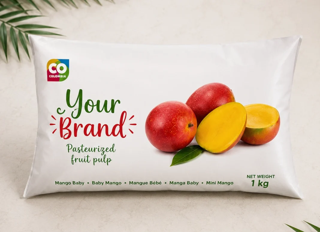 Baby Mango Pulp Your Brand