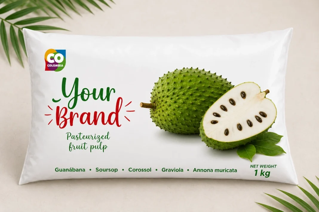 Soursop Pulp Your Brand FoodsMas